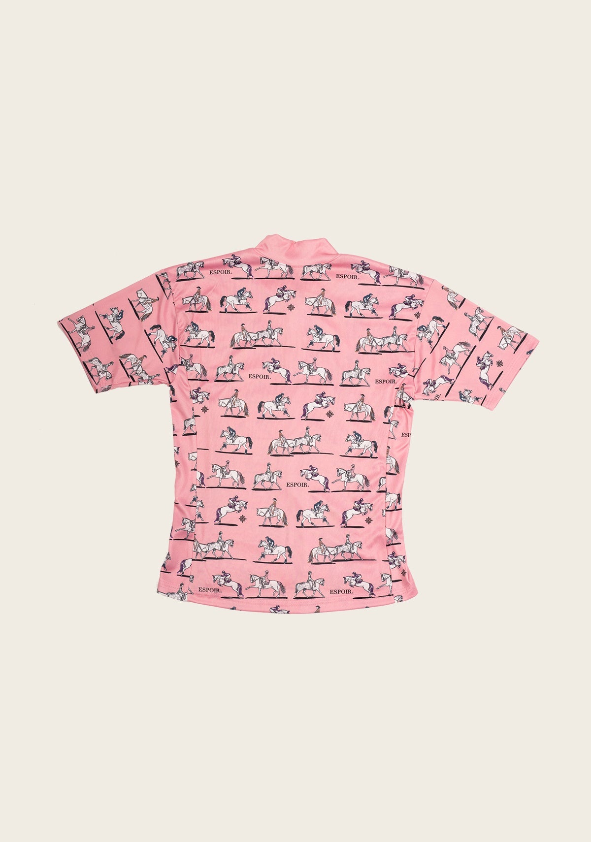 United Equestrian on Pink Children&#39;s Short Sleeve Shirt
