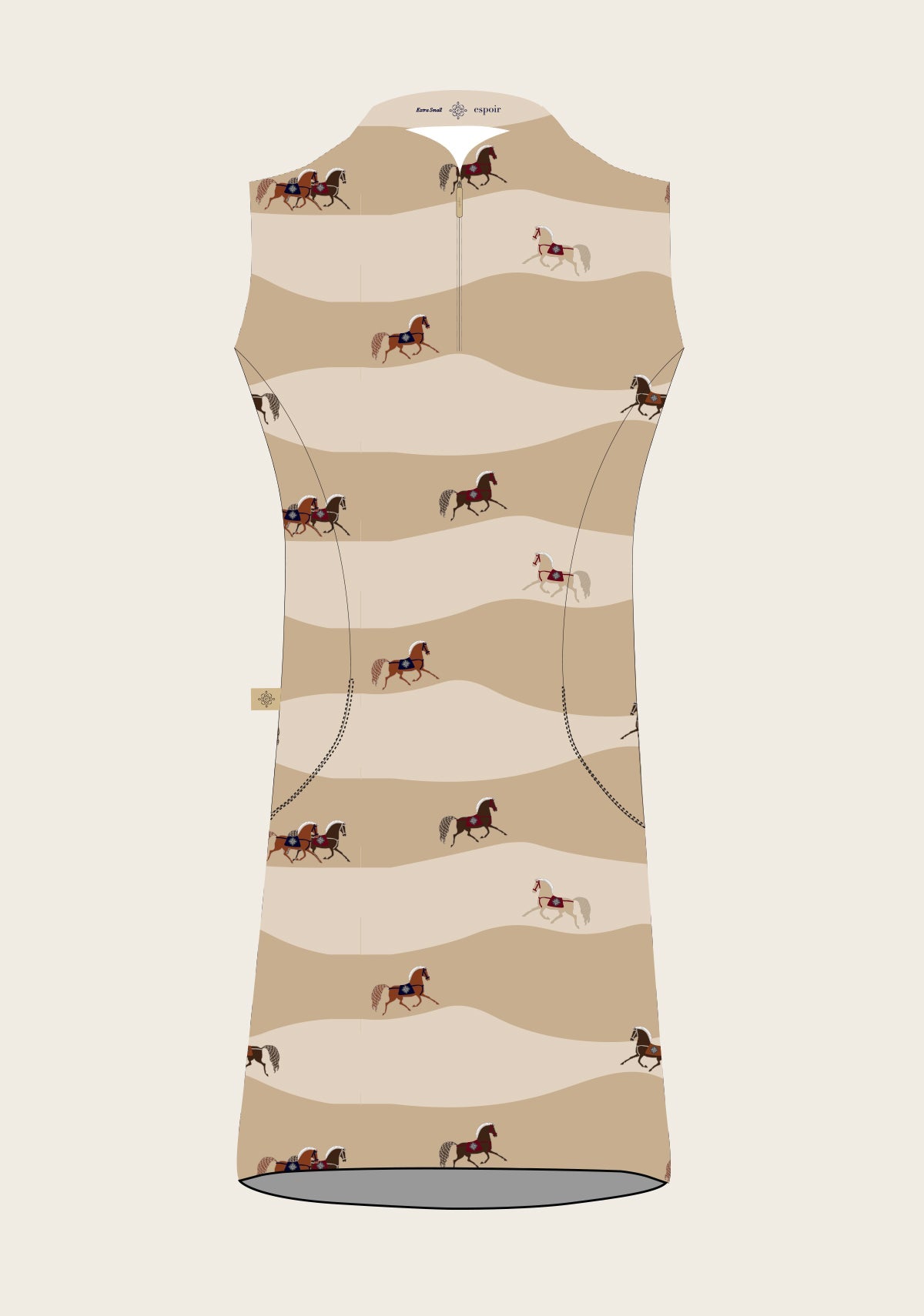 gold golf dress Gold Cheval Golf Dress Espoir Equestrian
