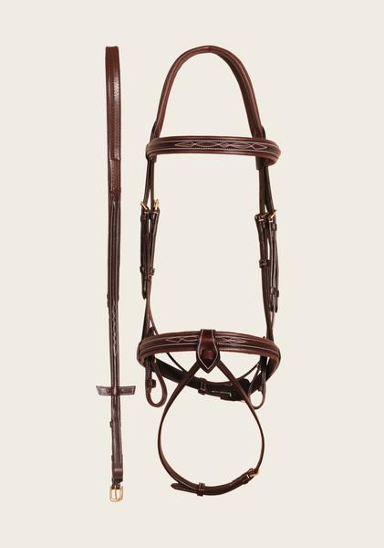 Espoir Point Fancy Stitch Bridle