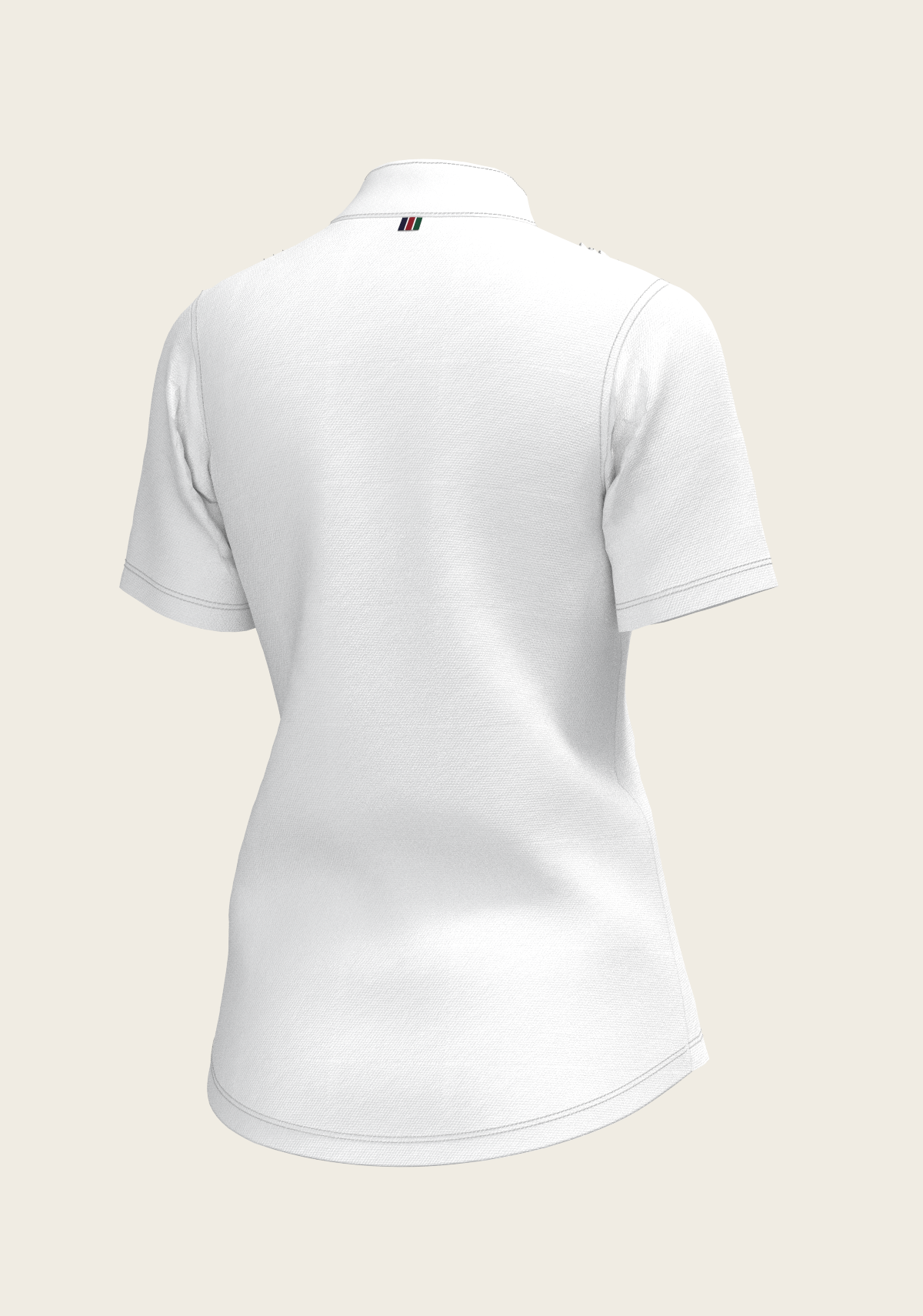 Short Pleated Short Sleeve Show Shirt