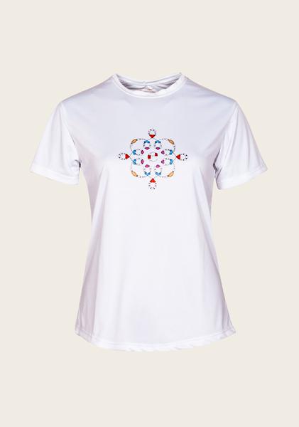 Espoir Jeweled Logo Tee Shirt
