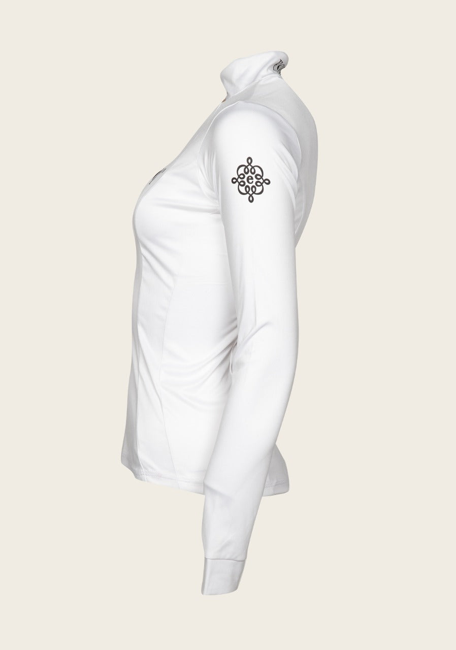 Sport Collection Long Sleeve Tee Espoir Logo White